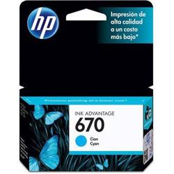 CARTUCHO HP 670 CIAN