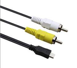 CABLE AV 2RCA MACHO A MICRO USB KODAK NICOT