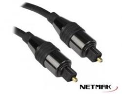 CABLE OPTICO M/M 2 METROS TOSLINK NM-C101 NETMAK