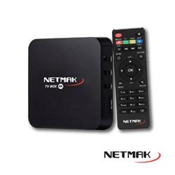 TV BOX 4K C/CONTROL REMOTO 1GB/8GB QUADCORE NETMAK