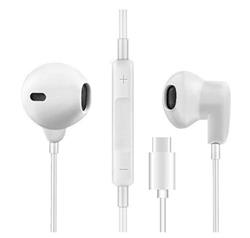 AURICULARES CONECTOR USB-C CAJA 2204 BLANCO