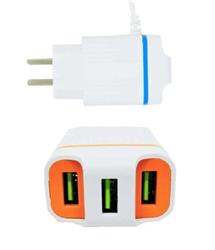 CARGADOR USB 5V 3.1A 3 USB + 1 CABLE MICRO USB VLEY62541 GOQH33672